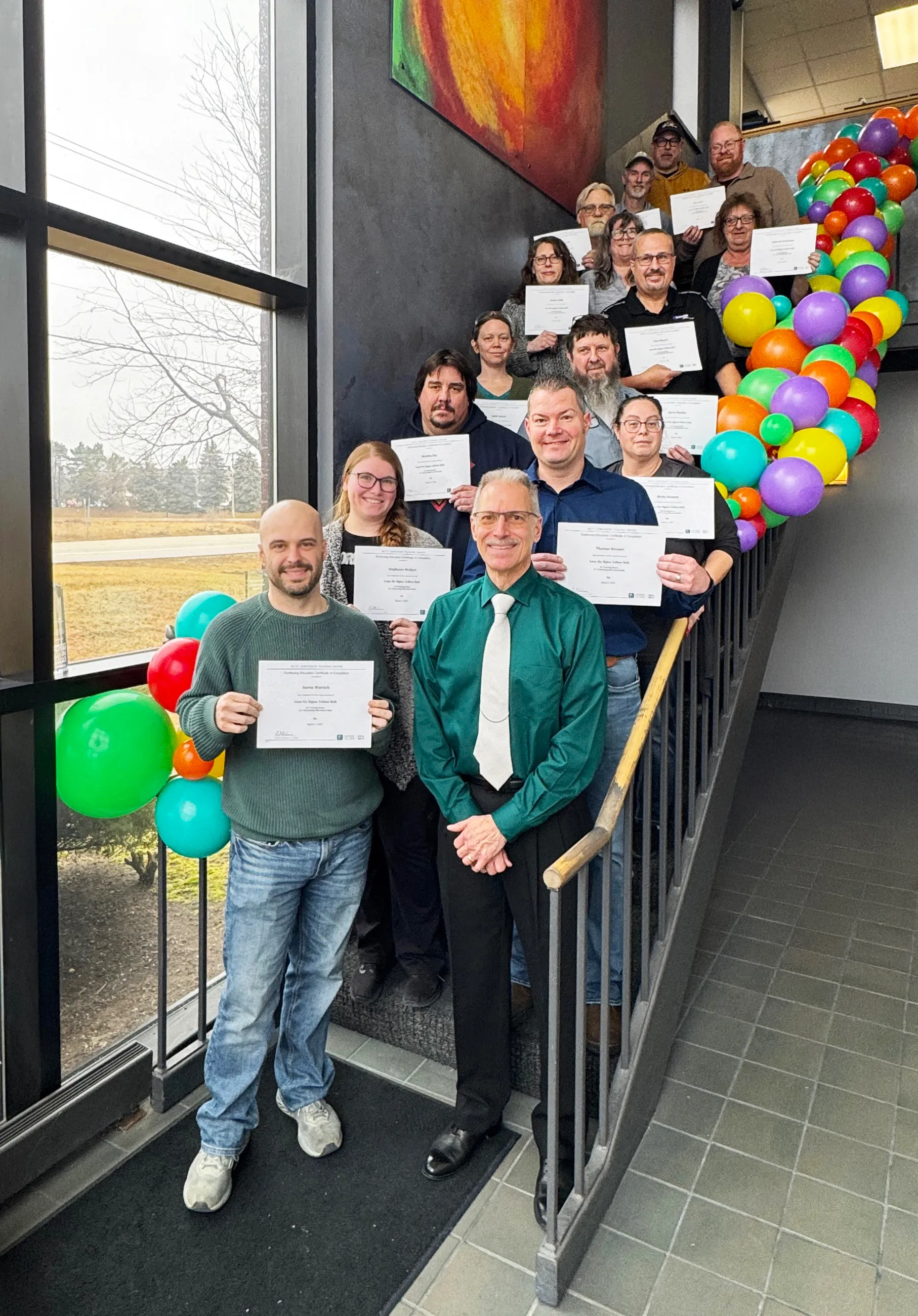 BADGER COLOR USA and Corporate Training Center at WCTC Partner to Enhance Workforce Skills with Yellow Belt Training