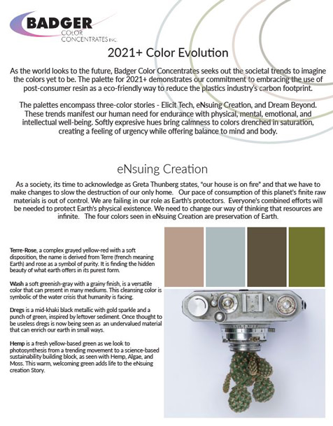 2021+ Color Evolution